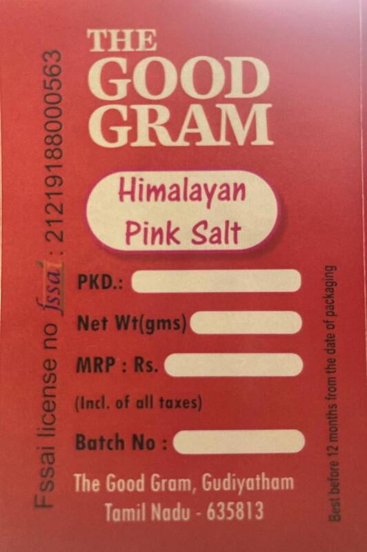 Himalayan Pink Salt Crystals (500 grams)