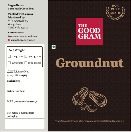 Naati Groundnuts (500 grams)